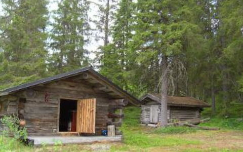 Vaaran Loma-Asunto: Hout, Verblijf, Blokhut, Woud, Schuur, Garden Gebouwen, Lariks, Bos, Beits
