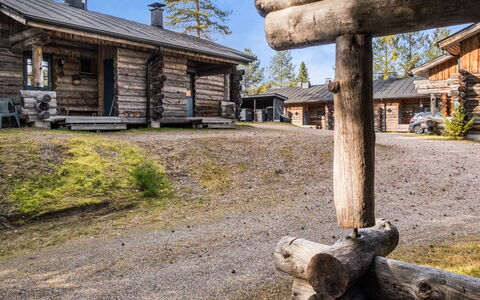 Vuokatinportti A7 Susiportti: Hout, Sneeuw, Winter, Verblijf, Freezing, Huis, Blokhut, Lariks, Siding