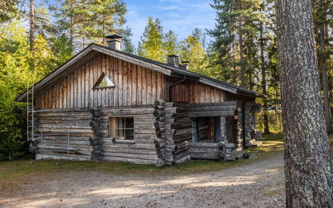 Vuokatinportti A7 Susiportti: Hout, Sneeuw, Winter, Verblijf, Freezing, Huis, Blokhut, Lariks, Siding