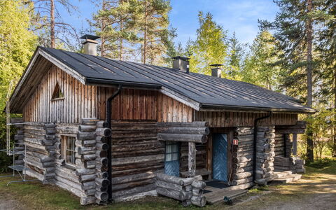 Vuokatinportti A7 Susiportti: Hout, Sneeuw, Winter, Verblijf, Freezing, Huis, Blokhut, Lariks, Siding
