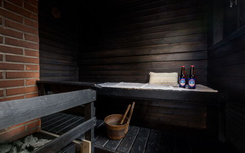 Pikku-Puntila: Hout, Winter, Sneeuw, Huis, Verblijf, Freezing, Siding, Blokhut, Ijs