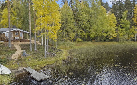 Lahdenpohja, Vaikon Loma 7: Water, Boom, Zwemwater, Natuurlijke Omgeving, Natuur, Natuurlijk Landschap, Bank, Landschap, Woud