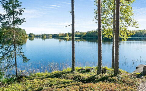 Lahdenpohja, Vaikon Loma 7: Blauw, Watervoorraden, Water, Zwemwater, Natuur, Groen, Natuurlijke Omgeving, Natuurlijk Landschap, Bank, Waterweg