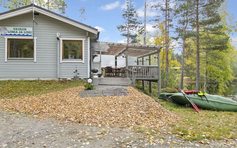 Lahdenpohja, Vaikon Loma 7: Huis, Verblijf, Huis, Land Lot, Landelijk Gebied, Siding, Garden Gebouwen, Blokhut, Veranda