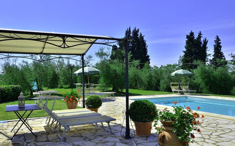 Villa Buonaparte: Eigendom, Patio, Schaduw, Onroerend Goed, Backyard, Werf, Gebouw, Landscaping, Huis, Tuin