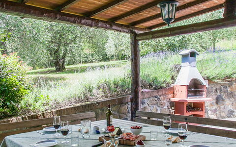 Val D'Orcia: Eigendom, Huis, Kamer, Verblijf, Gebouw, Backyard, Onroerend Goed, Huis, Landgoed, Interieur Ontwerp