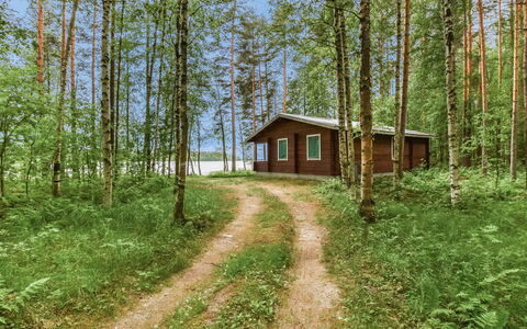Mäntyranta: Hout, Verblijf, Blokhut, Woud, Schuur, Garden Gebouwen, Lariks, Bos, Beits