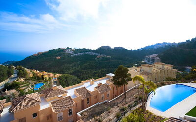 Altea 49: Onroerend Goed, Zwembad, Heuvel, Dak, Azure, Woongebied, Huis, Heuvel Station, Dorp, Landgoed