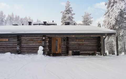 Rukakämmekkä: Sneeuw, Hout, Winter, Verblijf, Huis, Dak, Huis, Freezing, Blokhut, Takje