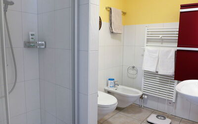 Carina 112.2: Loodgieterswerkinrichting, Badkamer, Purper, Gebouw, Wc Bril, Verdieping, Toilet, Muur, Lijn