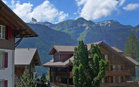 Alpina Apt. Ch: Berg, Bergachtig Landvormen, Bergdorp, Eigendom, Bergketen, Dak, Heuvel Station, Alpen, Huis, Huis