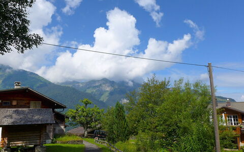 Zur Linde Apt.w: Lucht, Wolk, Natuur, Berg, Heuvel Station, Huis, Eigendom, Boom, Wildernis, Cumulus