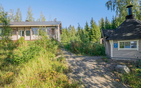 Kärkiniemi: Hout, Winter, Sneeuw, Huis, Verblijf, Freezing, Siding, Blokhut, Ijs