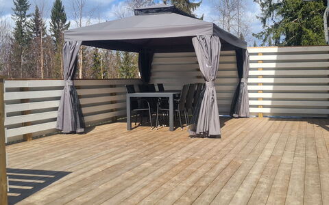 Toivola 2: Hout, Verblijf, Blokhut, Woud, Schuur, Garden Gebouwen, Lariks, Bos, Beits