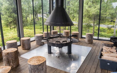 Villa Vuosseli a 1: Sneeuw, Hout, Winter, Verblijf, Huis, Dak, Huis, Freezing, Blokhut, Takje