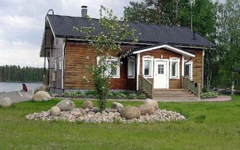 Tervaharju: Hout, Siding, Verblijf, Huis, Huis, Plank, Garden Gebouwen, Blokhut, Hardwood, Veranda