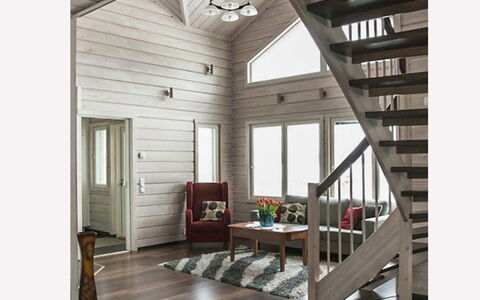 Tervaharju: Hout, Siding, Verblijf, Huis, Huis, Plank, Garden Gebouwen, Blokhut, Hardwood, Veranda
