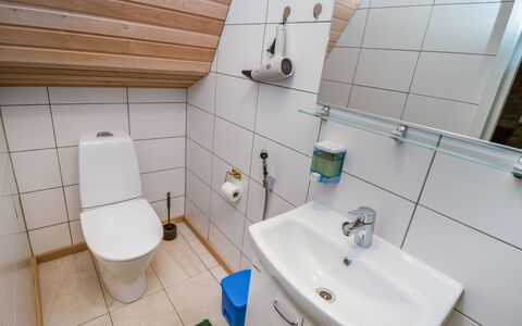 Tuiskukuru B: Loodgieterswerkinrichting, Flooring, Verdieping, Badkamer, Toilet, Wastafel In De Badkamer, Interieur Ontwerp, Wastafel, Loodgieter, Kraan