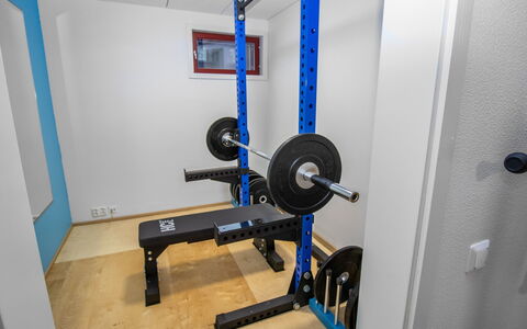 Tuiskukuru B: Flooring, Kamer, Oefen Materiaal, Machine, Sportschool, Hardwood, Weightlifting Machine, Oefeningsmachine