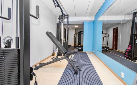 Tuiskukuru B: Flooring, Verdieping, Oefeningsmachine, Interieur Ontwerp, Oefen Materiaal, Sportschool, Meubilair, Kamer, Gordijn