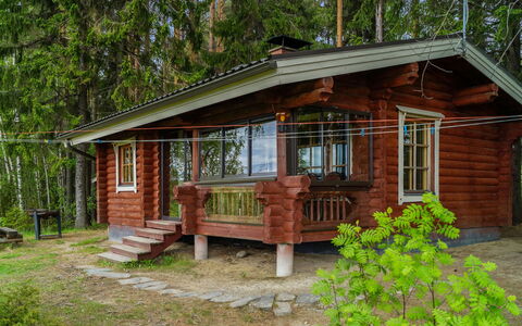 Huvilakoti 2: Hout, Verblijf, Blokhut, Woud, Schuur, Garden Gebouwen, Lariks, Bos, Beits