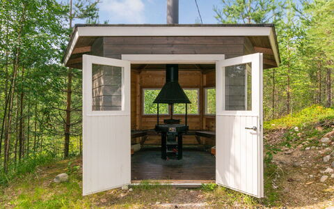 Hot Pool Cottage Ainu: Verblijf, Huis, Huis, Garden Gebouwen, Siding, Blokhut, Boerderij, Landgoed, Schuur, Werf