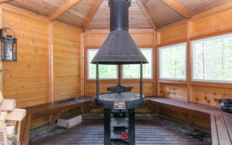 Hot Pool Cottage Ainu: Verblijf, Huis, Huis, Garden Gebouwen, Siding, Blokhut, Boerderij, Landgoed, Schuur, Werf