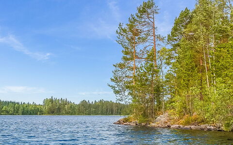 Villa Sipilä: Hout, Verblijf, Blokhut, Woud, Schuur, Garden Gebouwen, Lariks, Bos, Beits