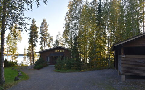 Villa Miestamo: Boom, Verblijf, Huis, Woud, Lariks, Blokhut, Bos, Garden Gebouwen, Siding