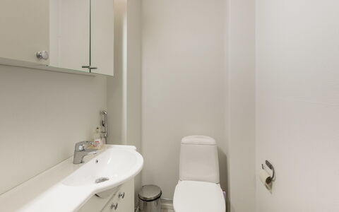 Sointuilevi 2 D 13: Badkamer, Wastafel In De Badkamer, Loodgieterswerkinrichting, Muur, Interieur Ontwerp, Flooring, Verdieping, Wastafel, Toilet, Wc Bril