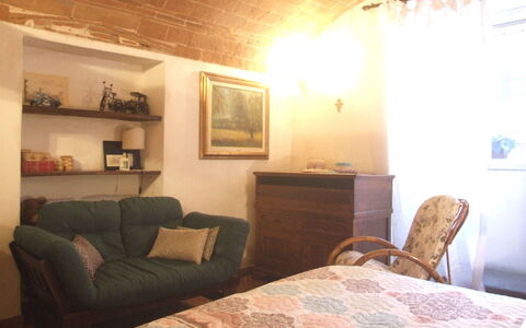 Appartamento Le Volte: Kamer, Meubilair, Eigendom, Slaapkamer, Bed, Interieur Ontwerp, Plafond, Muur, Verdieping, Gebouw